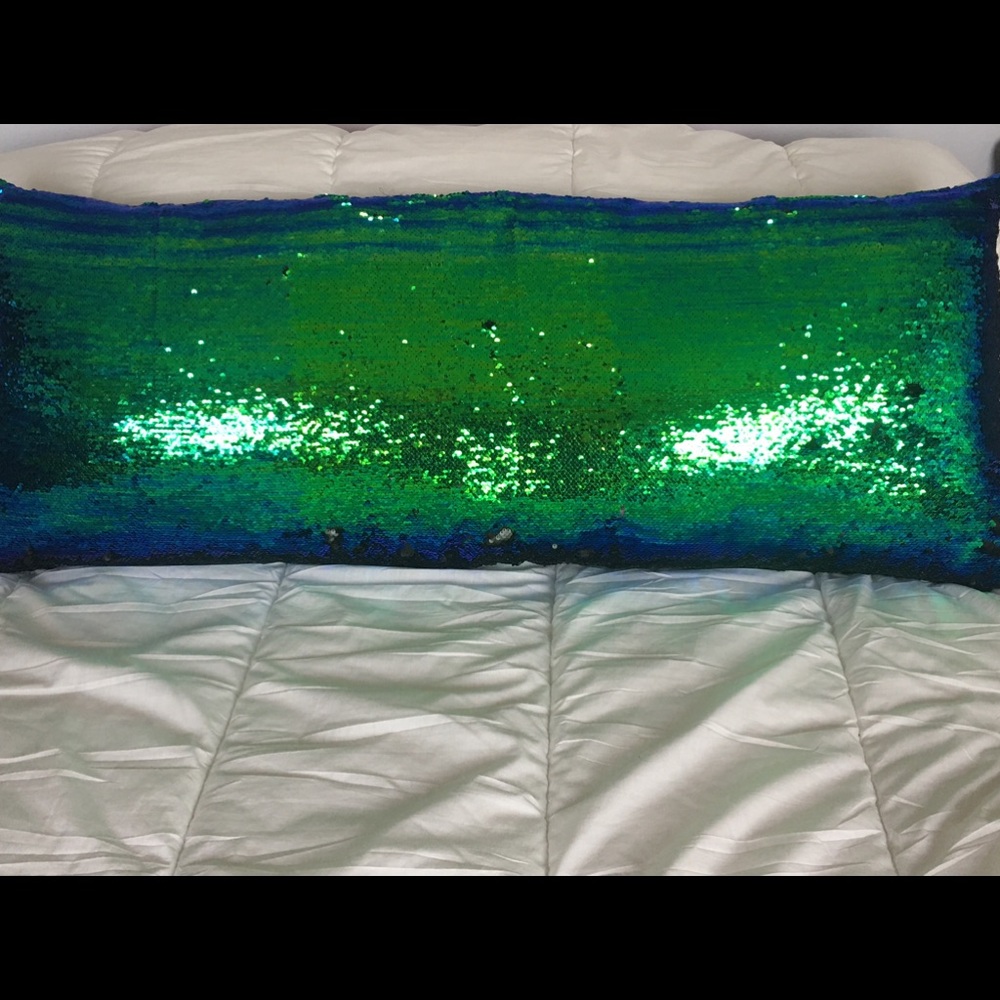 Mermaid Pillows NWT 
Pink/Blue or Green/Blue